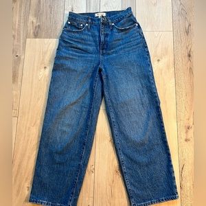 Madewell The Perfect Vintage Wide-Leg Crop Jean